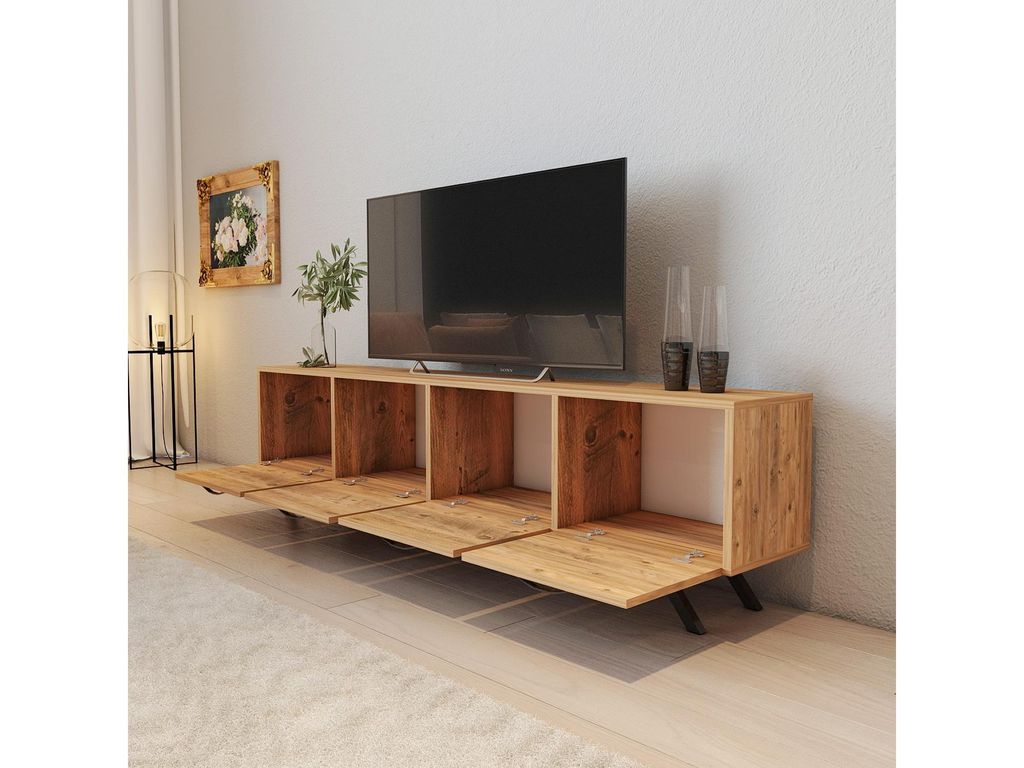 Skye Decor, Paris - Walnut, TV-Ständer, 100 % Produktbild 9