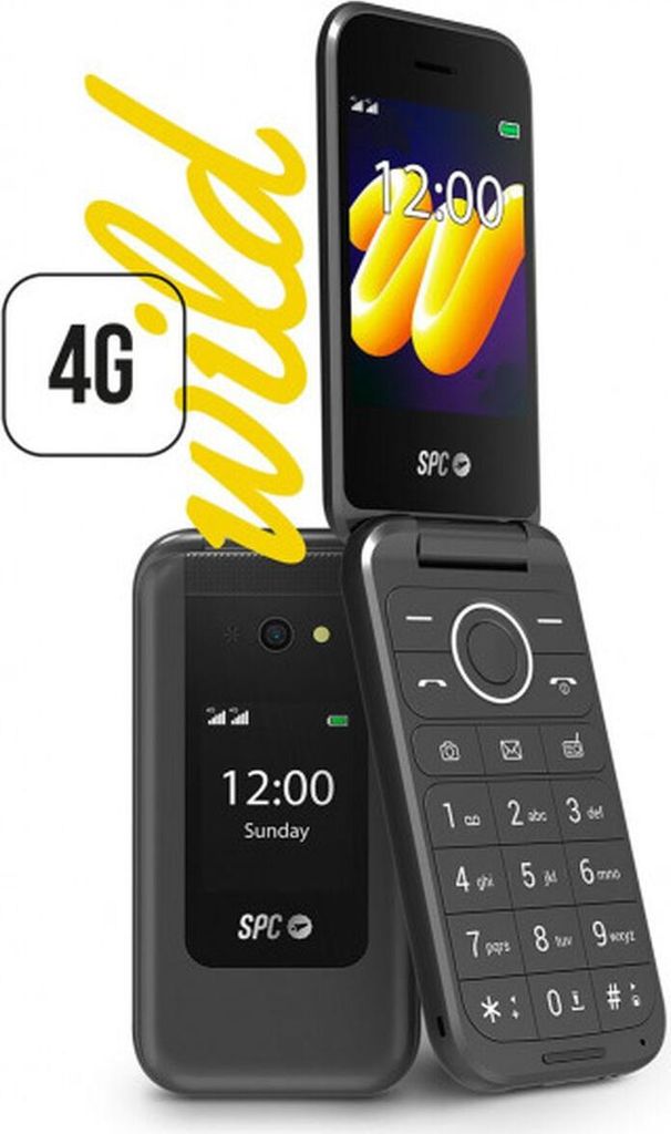 SPC Wild, Clamshell, Dual SIM, 7,11 cm (2.8"), 2 MP, 1600 Obrázek produktu 