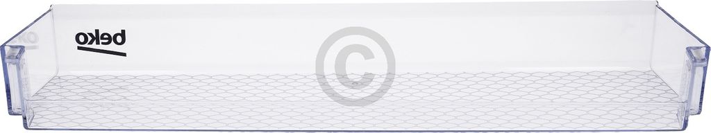 Beko 4666020100 Türfach mitte für Kühlteil in KühlGefrierKombination