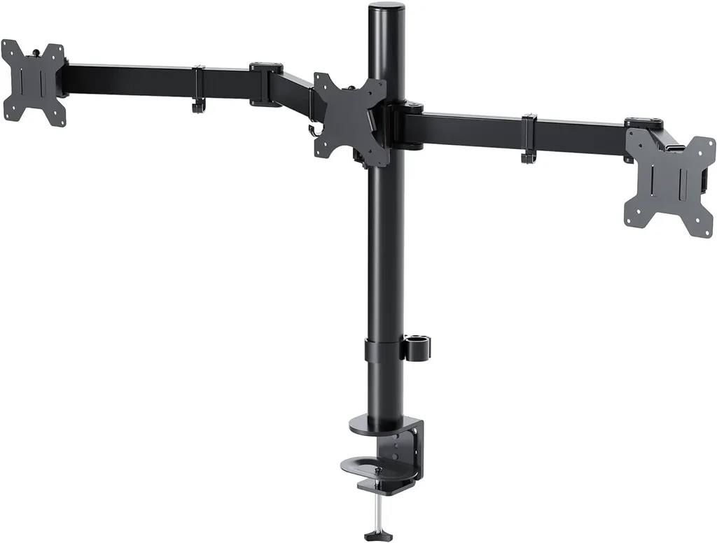 Support pour trois moniteurs BONTEC MDM003, Écrans 13-24'', Charge 10kg