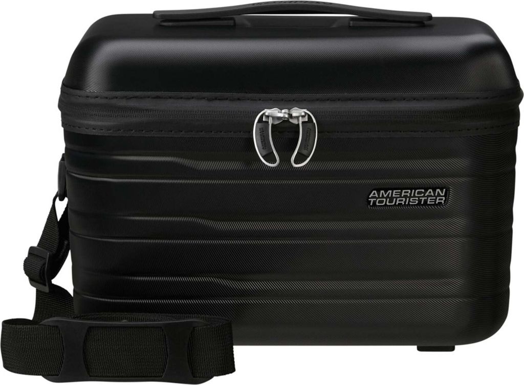American Tourister Flashline Beauty Case 36 cm - Shadow Black