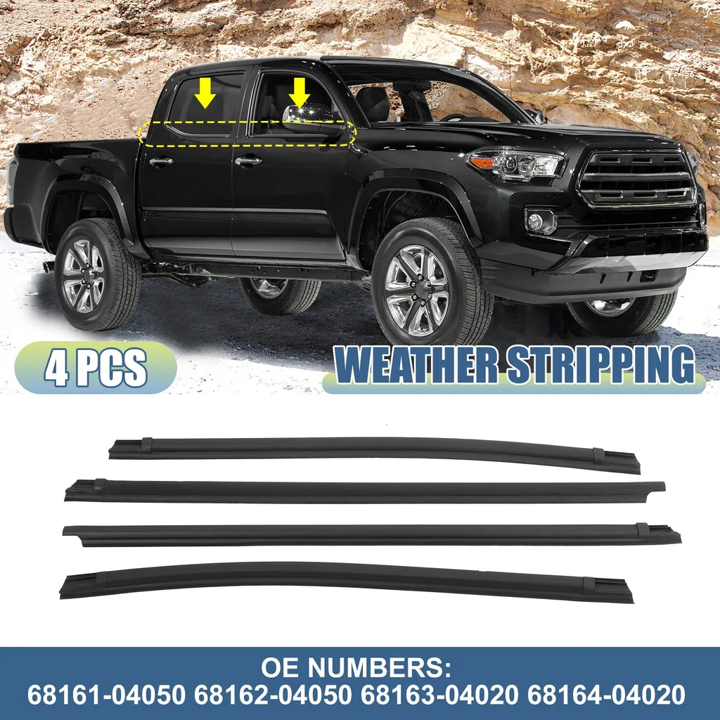 Rénovation joints de ceinture porte Toyota Tacoma 2005-2015 - Pack de 4