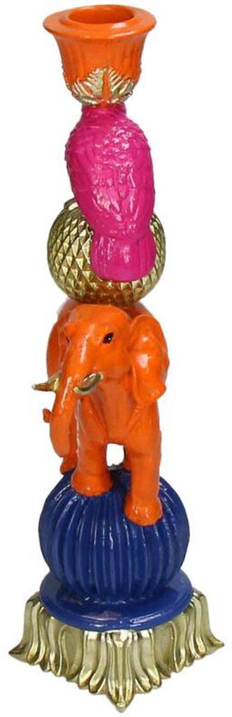 Portacandele - Elefante rosa ↑ 26 cm Immagine del prodotto 
