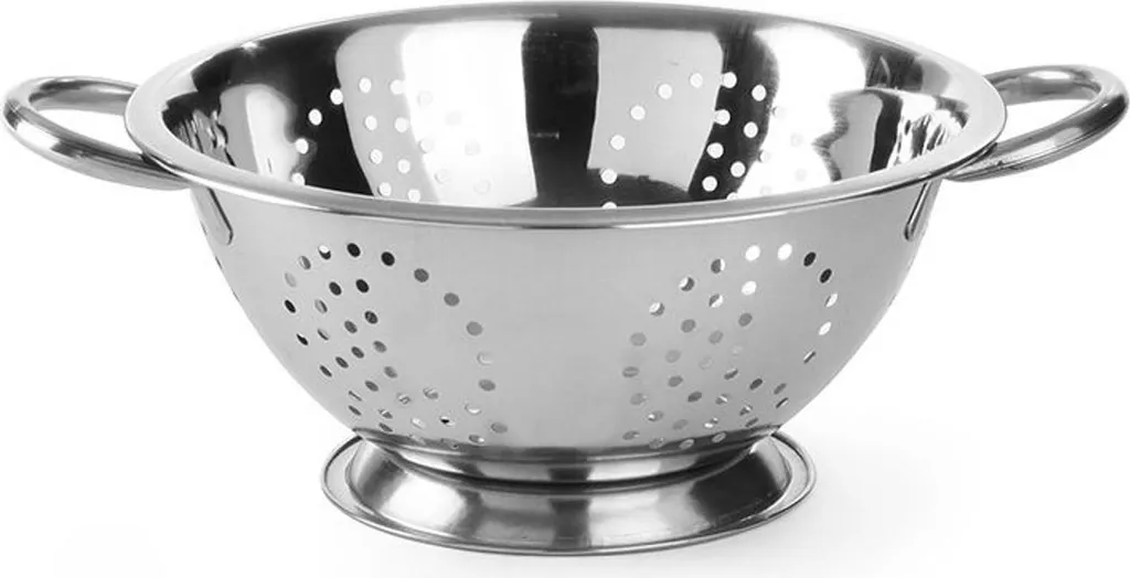 Scolapasta Hendi Kitchen Line 24cm - Inox per Ristorazione e Casa