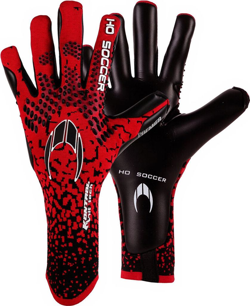 Ho Soccer Premier Kontrol Knit Torwarthandschuhe Rot,Schwarz 9 1/2 Rot,Schwarz 9 1/2
