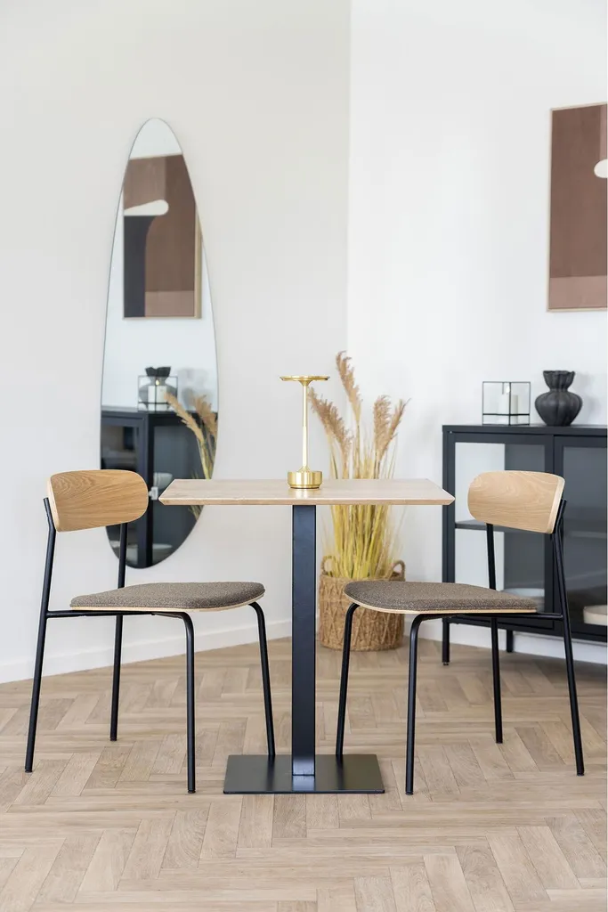 Table de café Fano naturel - Finition bois brut et design scandinave chic