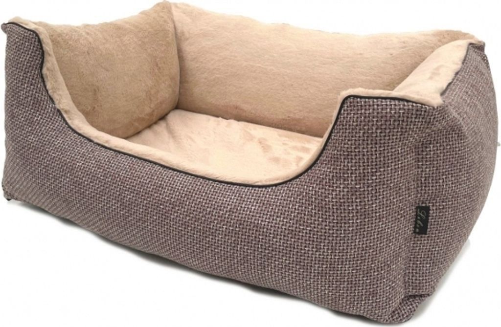 Lebon Hundebett Bruno – 120 X 90 Cm, Braun, Waschbar, Mit Reißverschluss