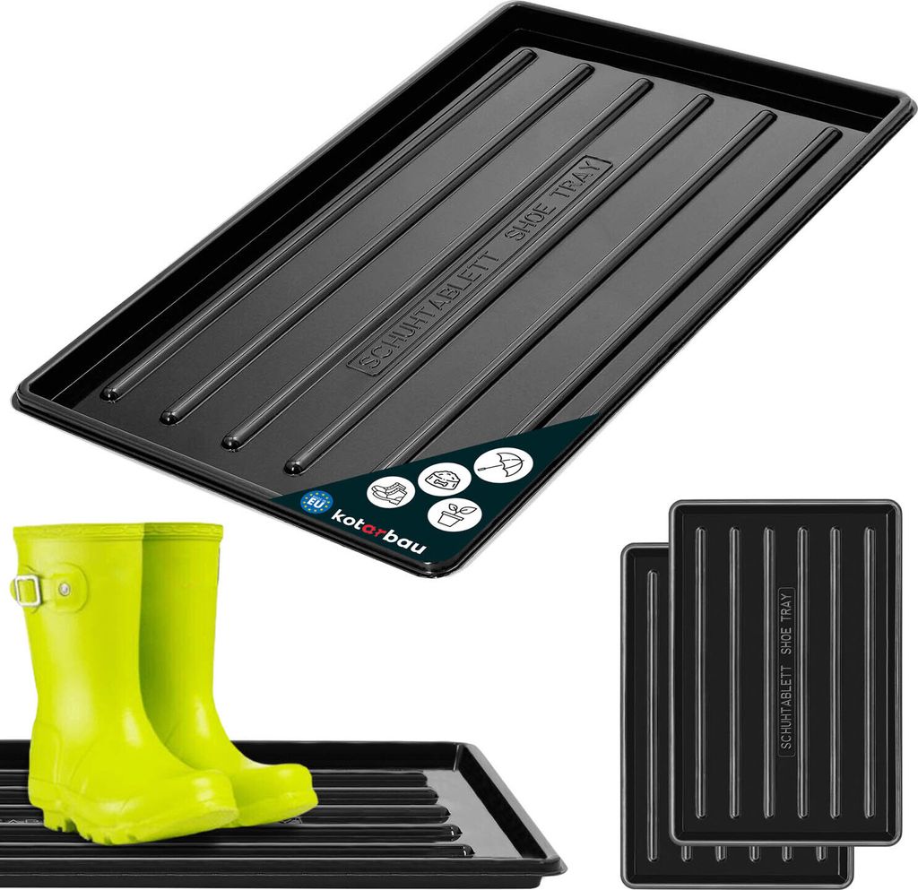 KOTARBAU® Sada 2 podnosov na odkvapkávanie topánok 45x30 cm Obrázok produktu 1