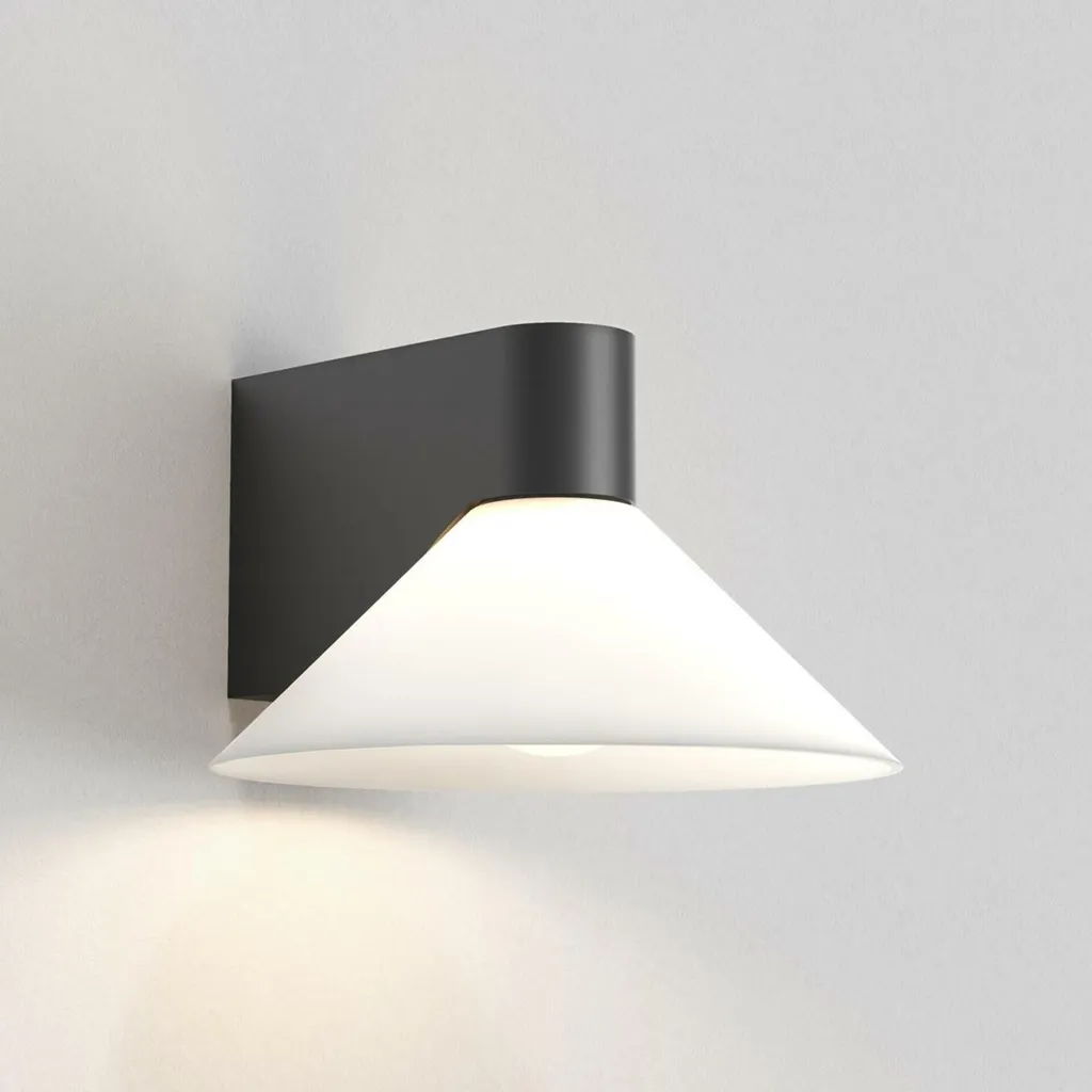 ASTRO Applique conique G9 3,5W IP44 Noir - Luminaire Design Salle de Bain
