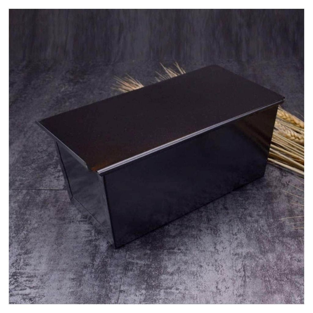 Brotbackform mit Deckel 22 x 12 x 10 cm Antihaft Kastenform für Brot und Toastbrot