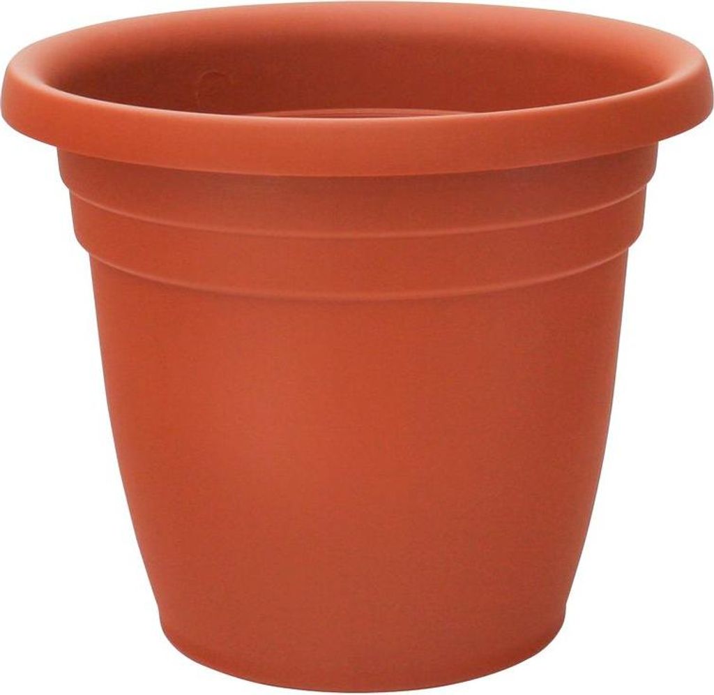 Bloempot ICS THEA, 20x15 cm, terracotta kleur, kunststof Productafbeelding 