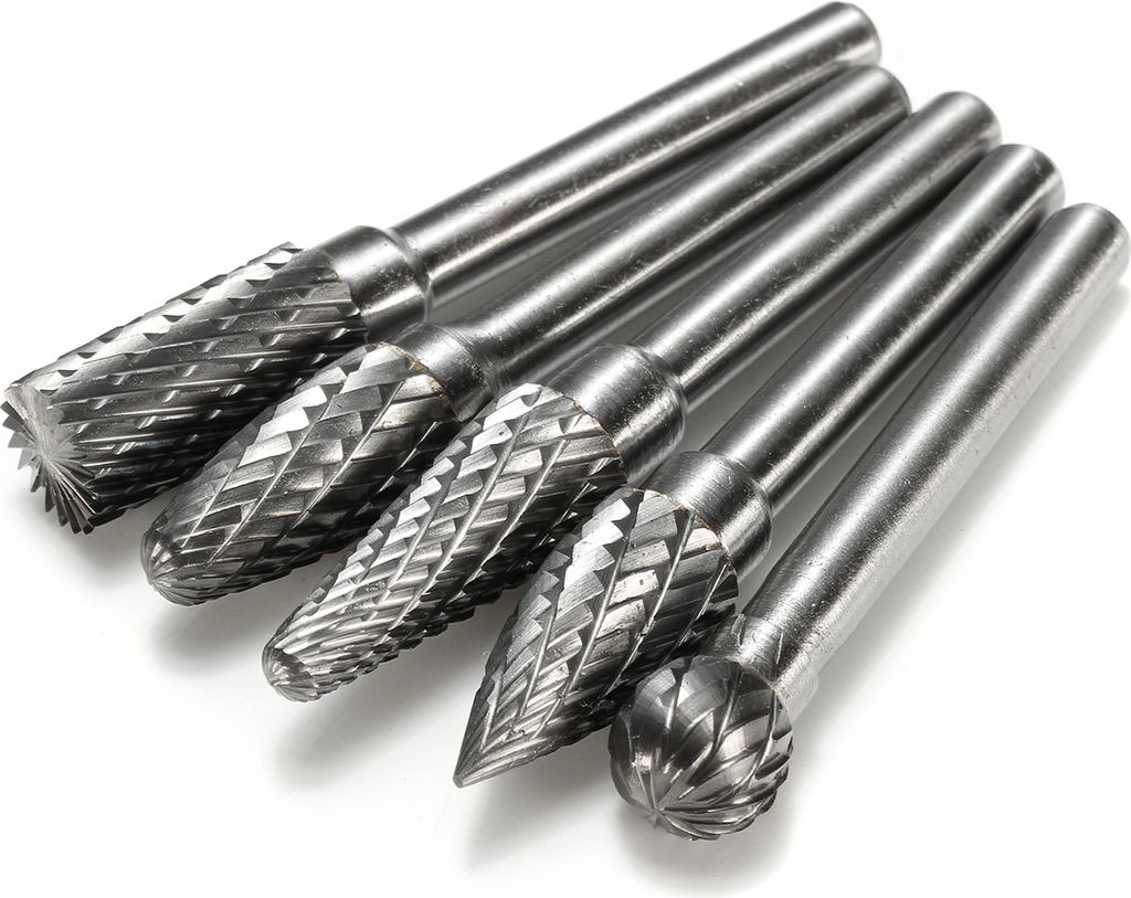 5 tlg. Frässtifte Set Schlichtfräser Fräser 6x10mm Oberfräser Fräser Aufsatz