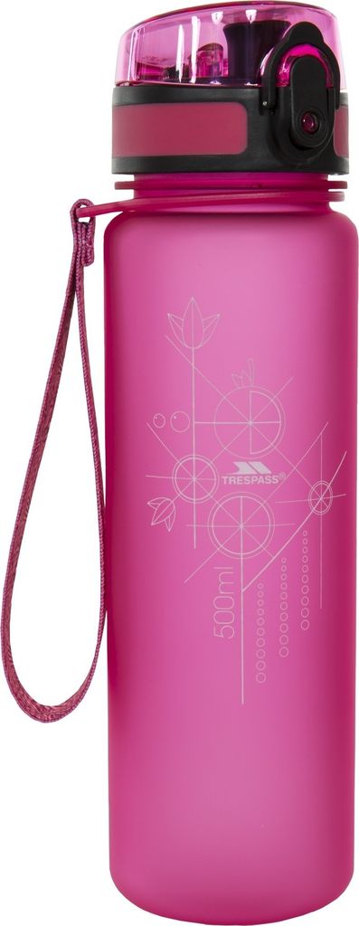 Trespass Flintlock Sport Trinkflasche TP3492 (Einheitsgröße) (Pink)