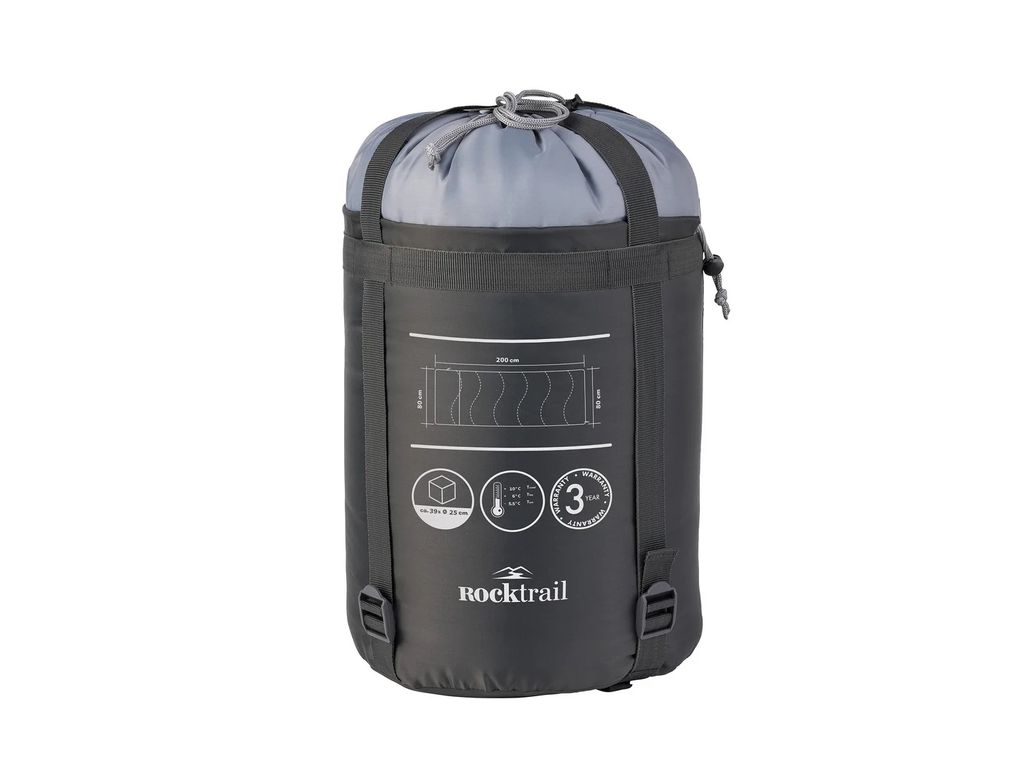 Rocktrail Wärmender Schlafsack 200 x 80cm Deckenschlafsack Produktbild 