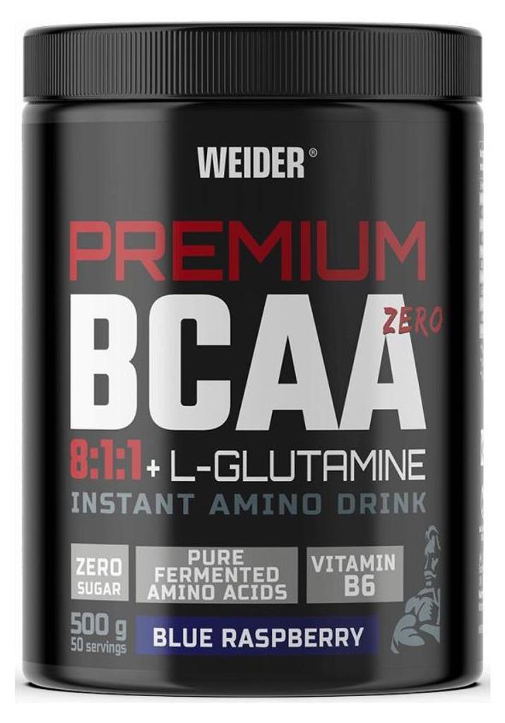 Weider Premium BCAA 8:1:1 + Glutamine (500g) Blue Raspberry - Aminosäuren - Aminosäure-Mix