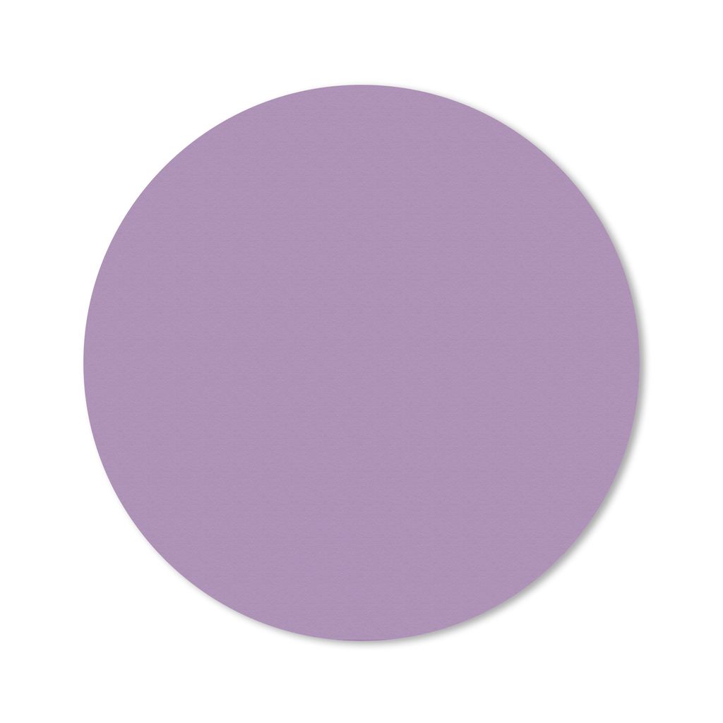 MuchoWow Mauspad Mousepad Innenbereich - Violett - Farben - Farbe - Einfarbig 50x50 cm - Mousepads - Maus Mat - Pad - Mausunterlage - Vinyl