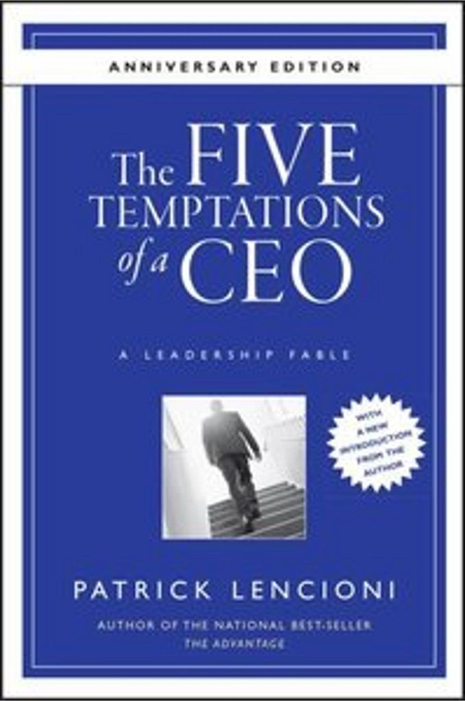 The Five Temptations of a CEO Immagine del prodotto 