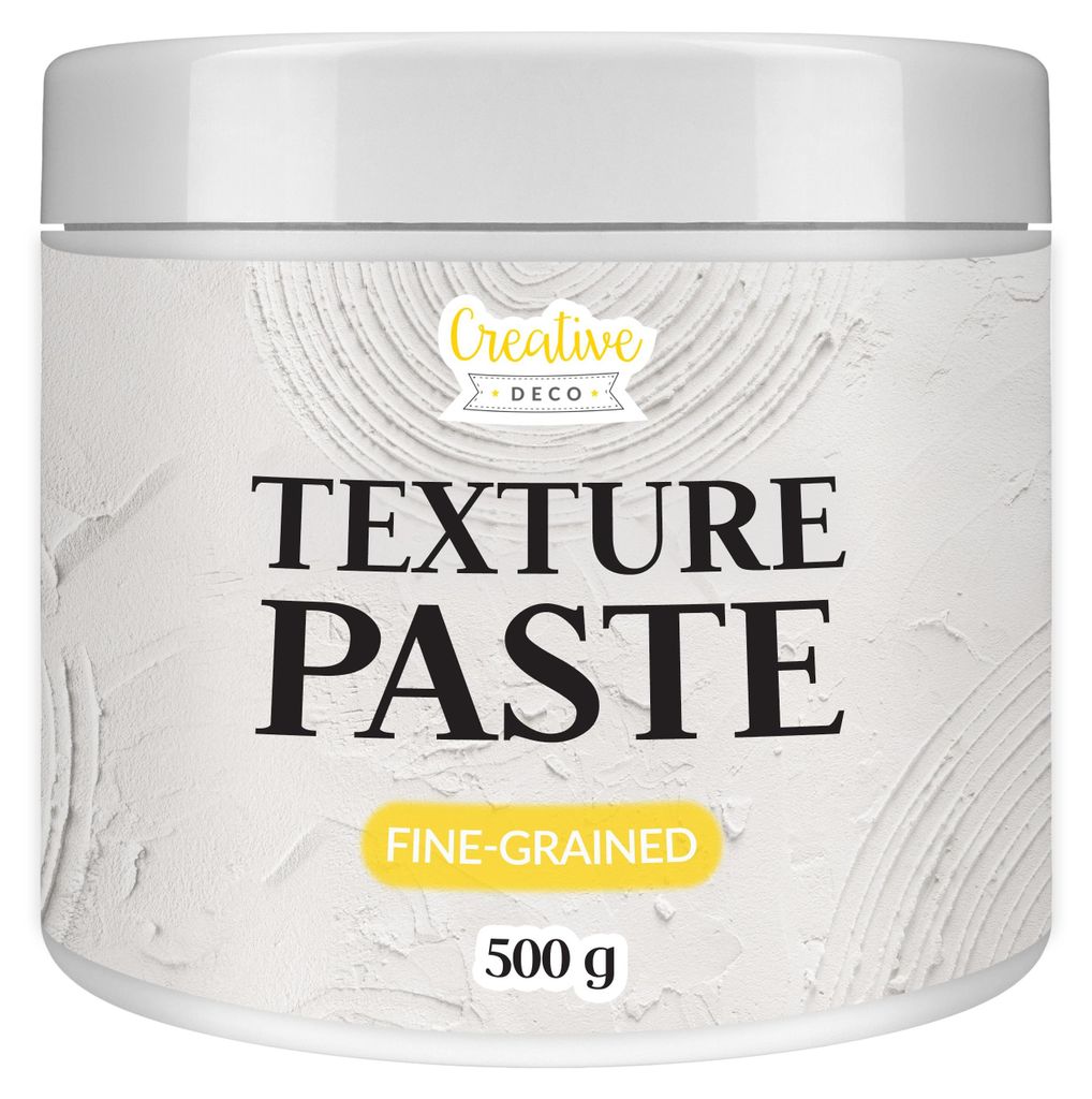 Creative Deco Structuurpasta Fijnkorrelig 500 g, Witte Productafbeelding 