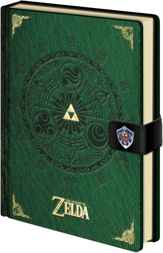 Carnet A5 Zelda Triforce Premium Pyramid International pour Fan de Jeux