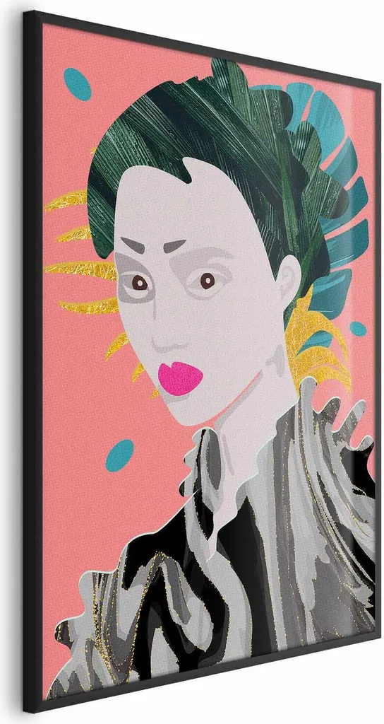 Poster Stile Asiatico 40x60 con Cornice Nera | Arredo Zen Orientale