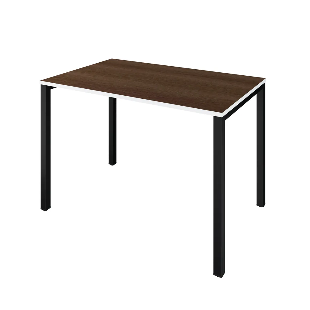 Bureau d'Étudiant et Table de Bureau Ergonomique LEVIRA Ceou II Blanc