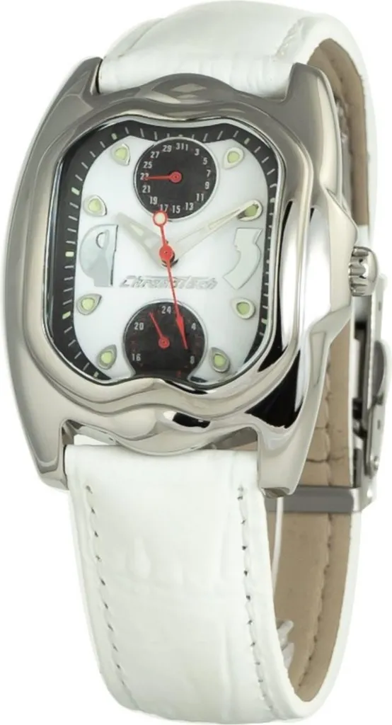Chronotech Ct7220l-07 Orologio Donna 30mm Acciaio e Bianco Glamour