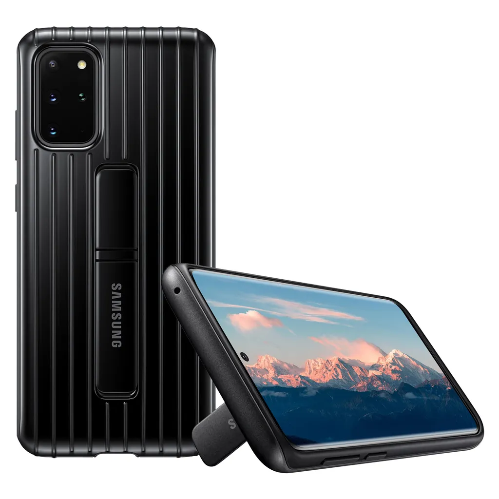 Custodia Samsung Galaxy S20 Plus Originale Protective Standing Cover Nera - 6
