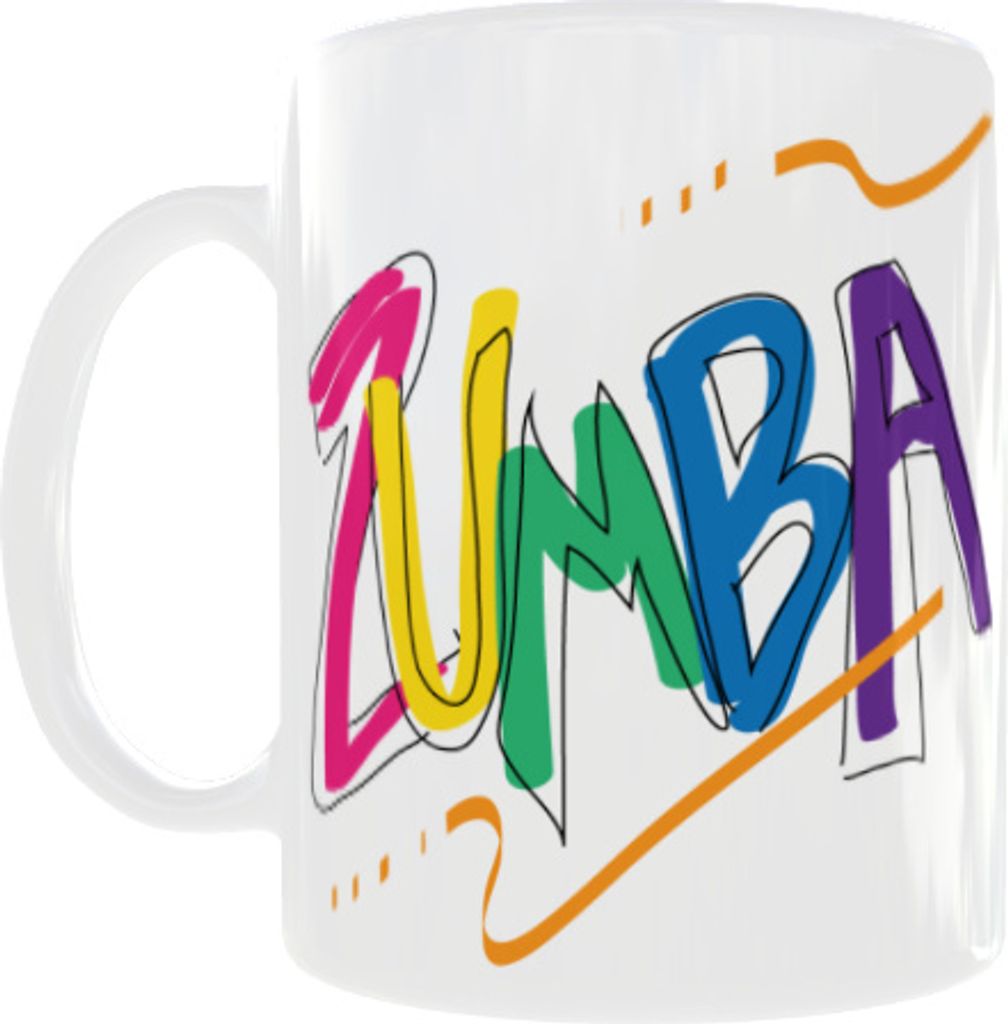 Becher 300ml Tanz Zumba Fitness Übung v1