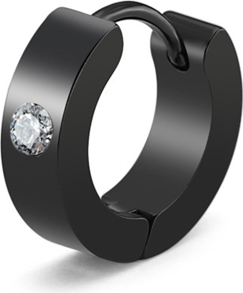 1 Pc Männer Stud Ohrringe Einfarbig Punk Stil Multi Formen Gothic Keine Entzündung Männer Baumeln Ohrringe Geschenk-B