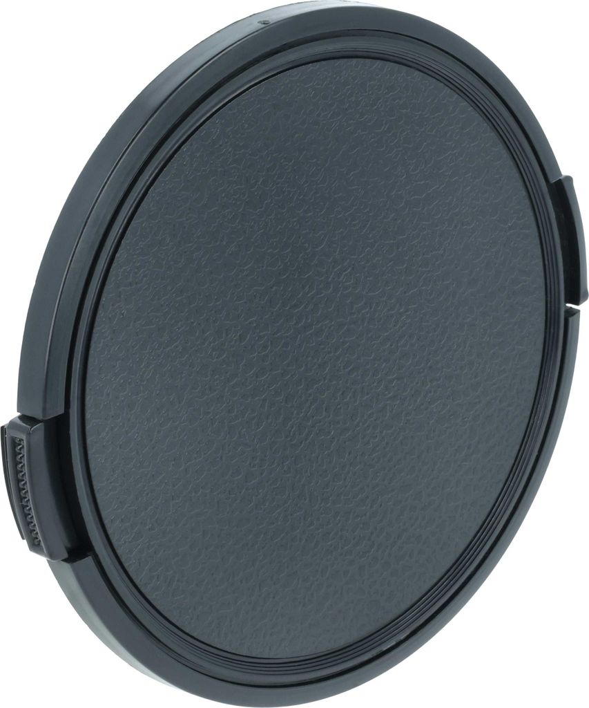 vhbw Objektivdeckel 82 mm kompatibel mit Sony FE 24-70 mm F2.8 GM (SEL2470GM) Kamera - Kunststoff Schwarz, mit Seitengriff