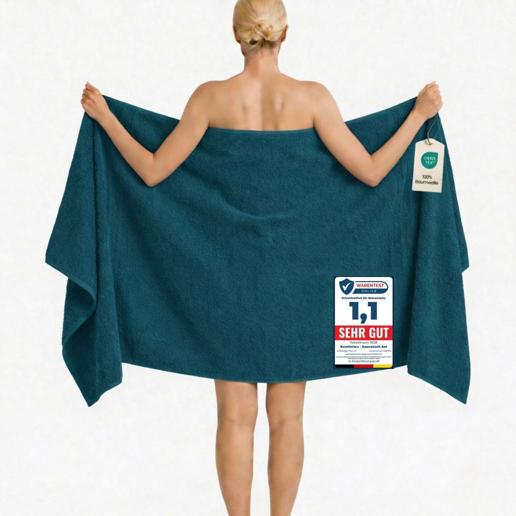 Koupelnový ručník Komfortec 100 x 200 cm ze 100% bavlny, Obrázek produktu 