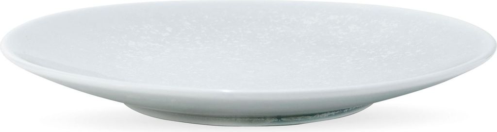 VERLO PERLA Speiseteller 30 cm – Flacher Teller in Perlmutt-/Perlweiß-Optik, Elegantes Zeitloses Design, Hochwertige Keramik, Ideal für Frühst...
