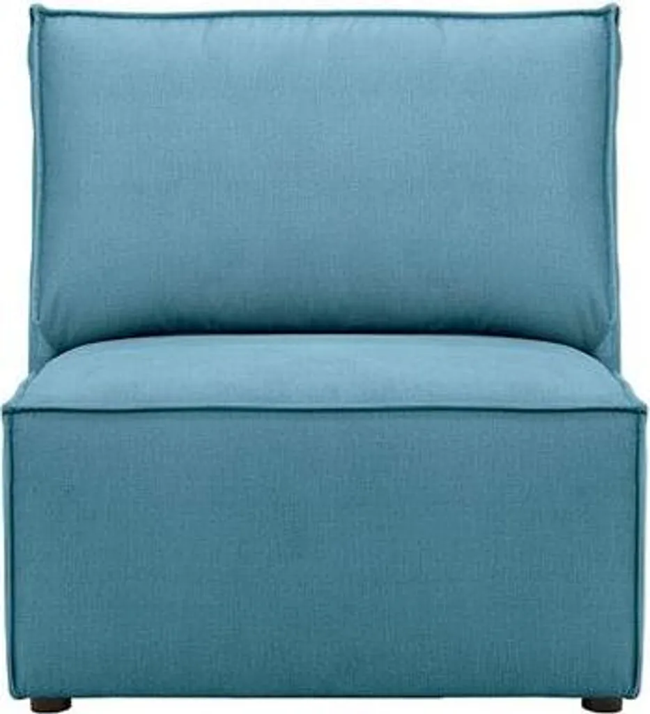 Module une place Charles 1CP tissu Fancy 37 avec assise grand confort 90cm