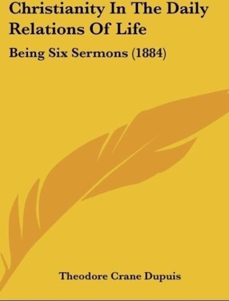 Christianity In The Daily Relations Of Life