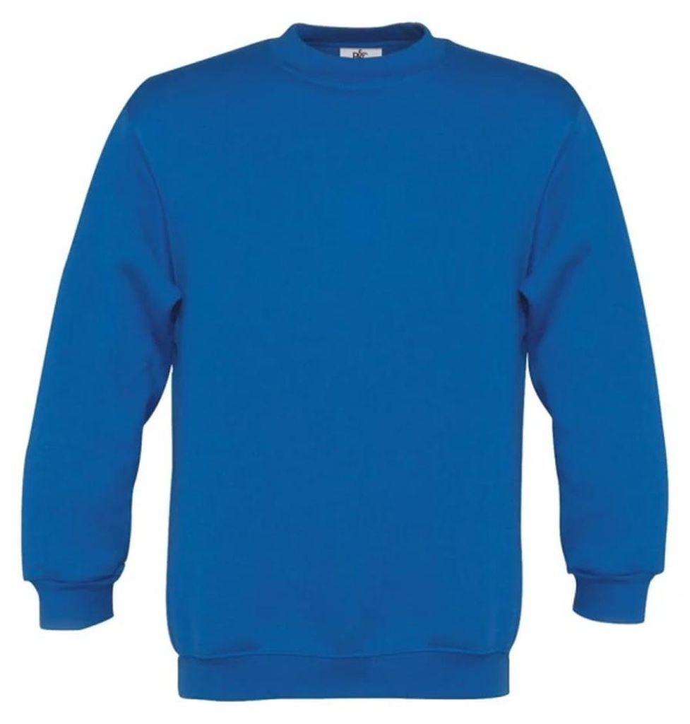 B&C - Sweatshirt für Kinder angesetzte Ärmel LT1932 (158-164) (Königsblau)