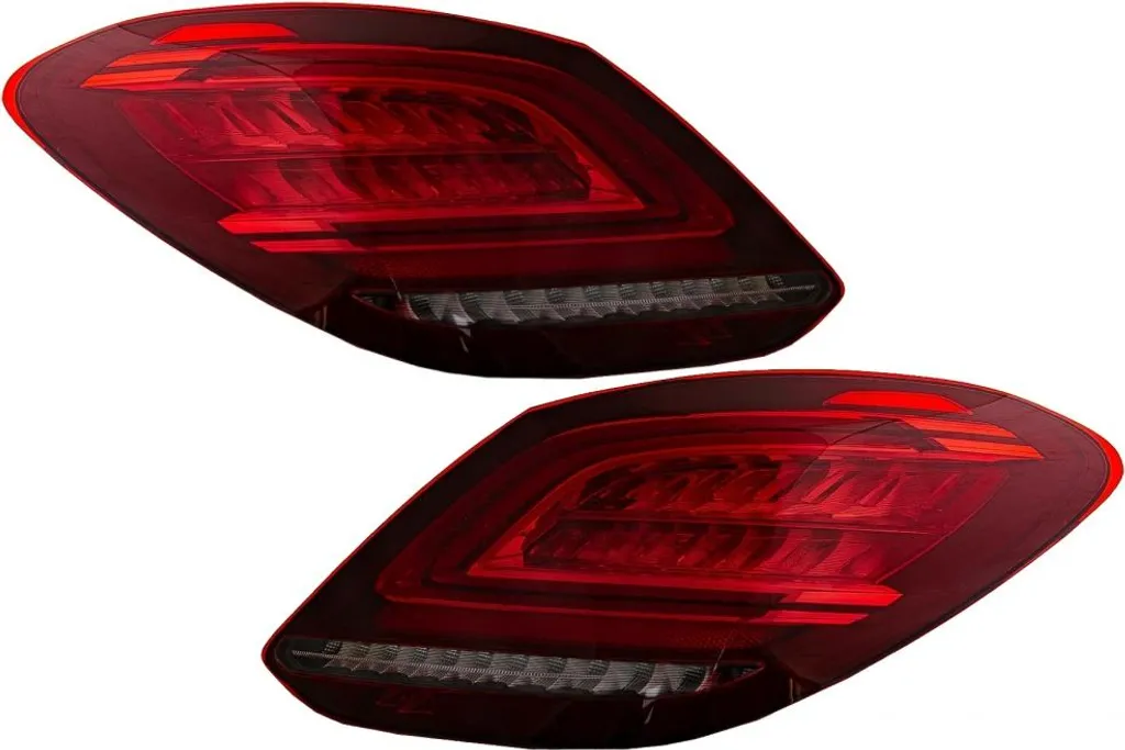 Blocs optiques arrière LED look Facelift pour Mercedes W205 Berline