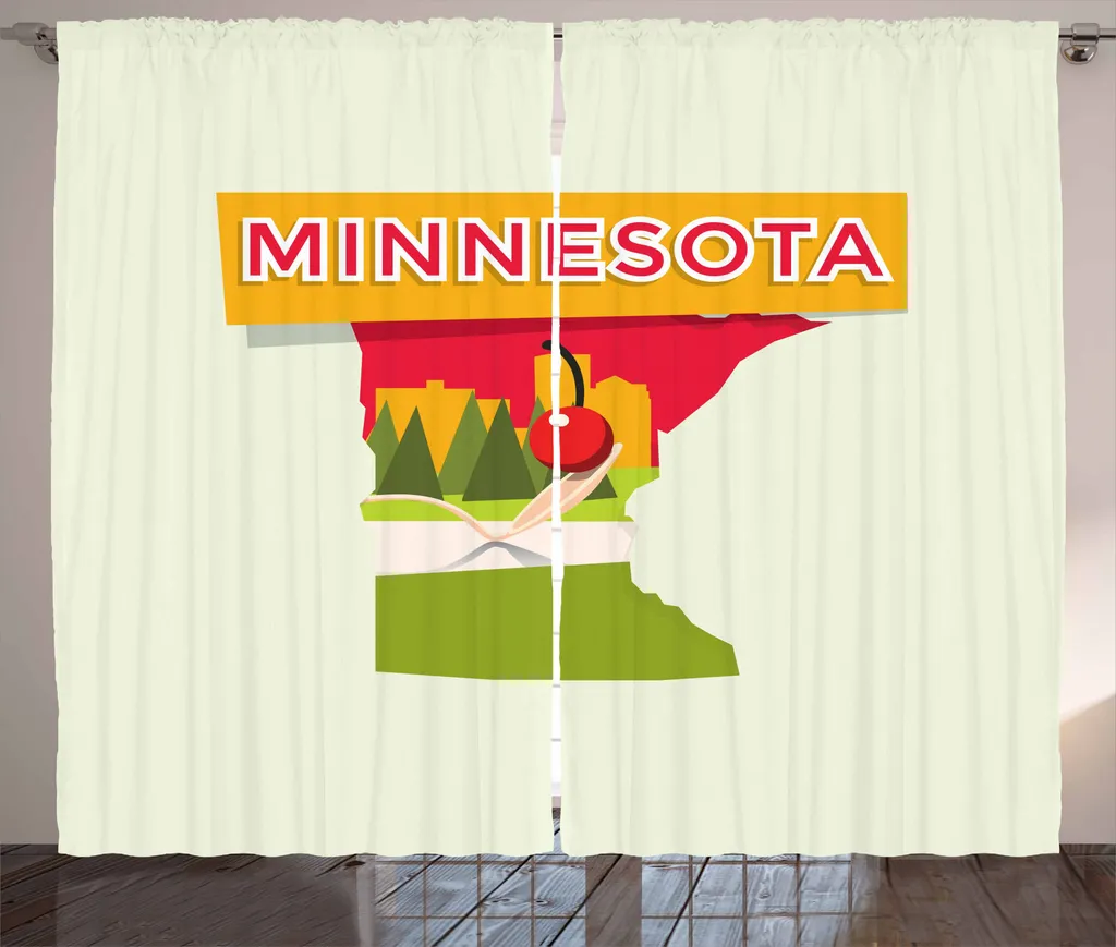 Tenda Minnesota ABAKUHAUS 280x175 cm - Arredo Rustico Multicolore