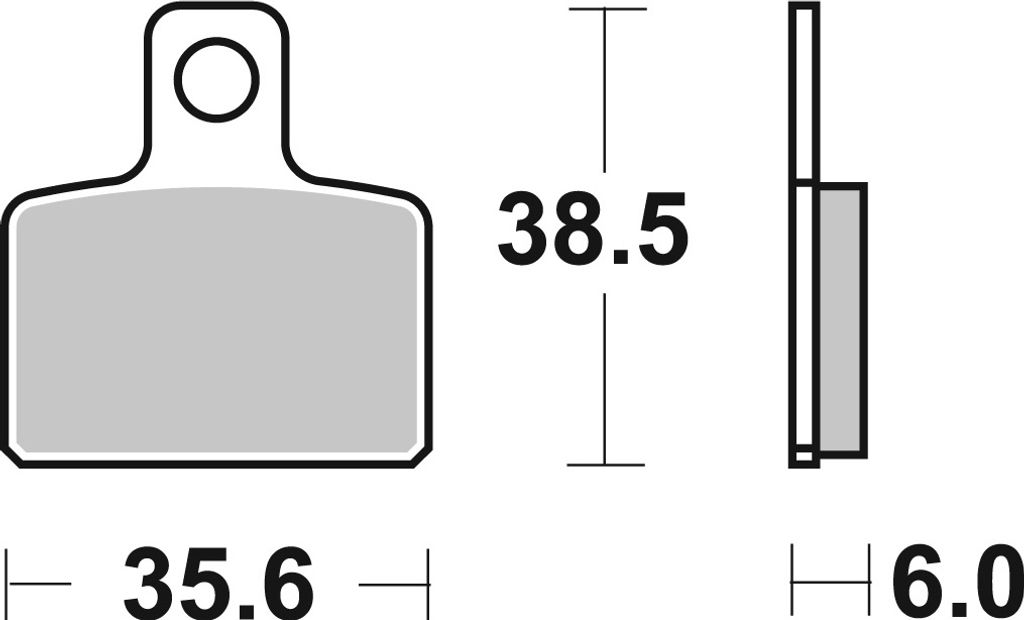 Bremsbeläge SBS 803LF Street Ceramic