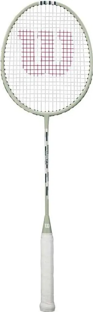 Raquettes de Badminton Wilson Impact Argent Lot de 2 avec Housses