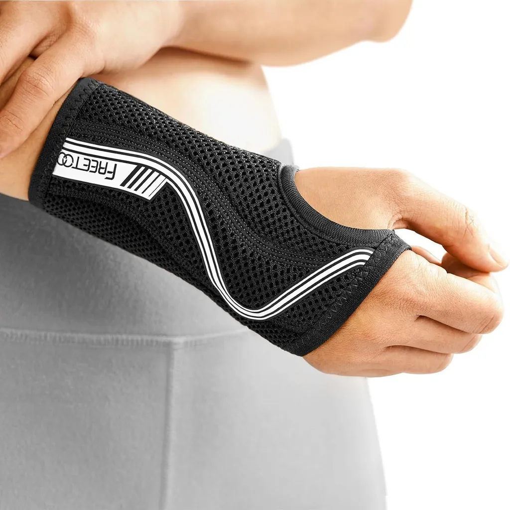 Soulager douleur poignet et canal carpien avec attelle ajustable Taille M