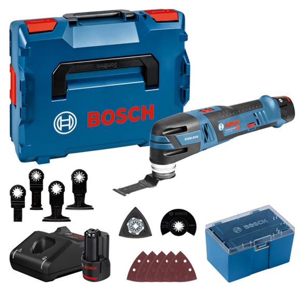 Akku-Multi-Cutter GOP 12V-28, 2 x Akku GBA 12V 3.0Ah Produktbild 