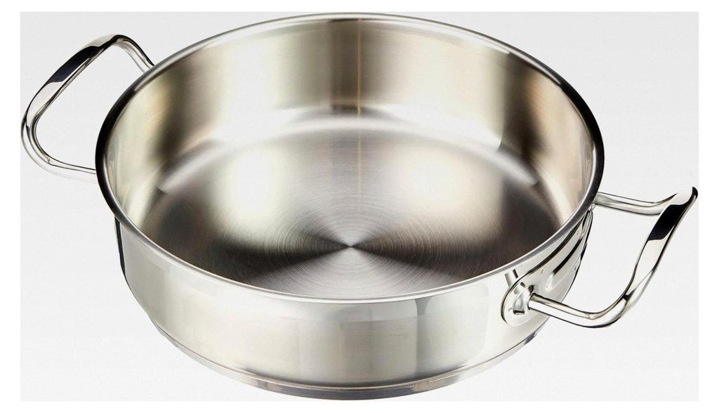 Pfanne mit Deckel Eco-Chef 24x6 cm, Edelstahl