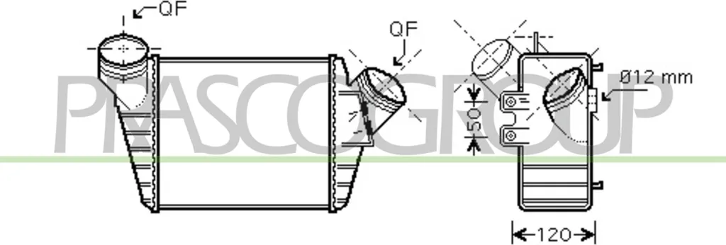 Échangeur Air Turbo pour VW New Beetle - Fiabilité et Montage Standard