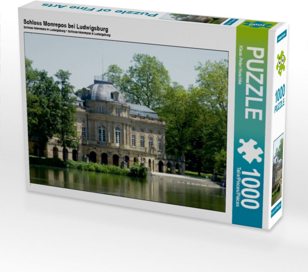 Calvendo Schloss Monrepos bei Ludwigsburg 1000 Teile Puzzle Produktbild 