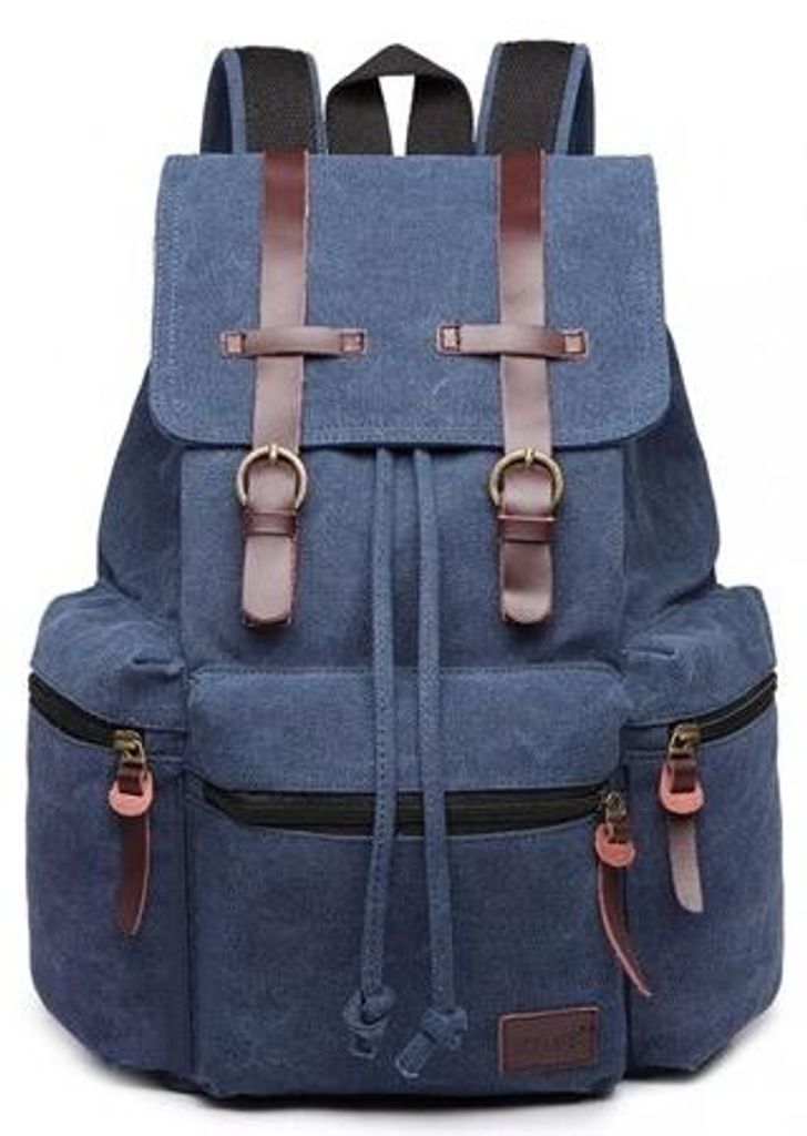 Blauer Damen-City-Rucksack KN34