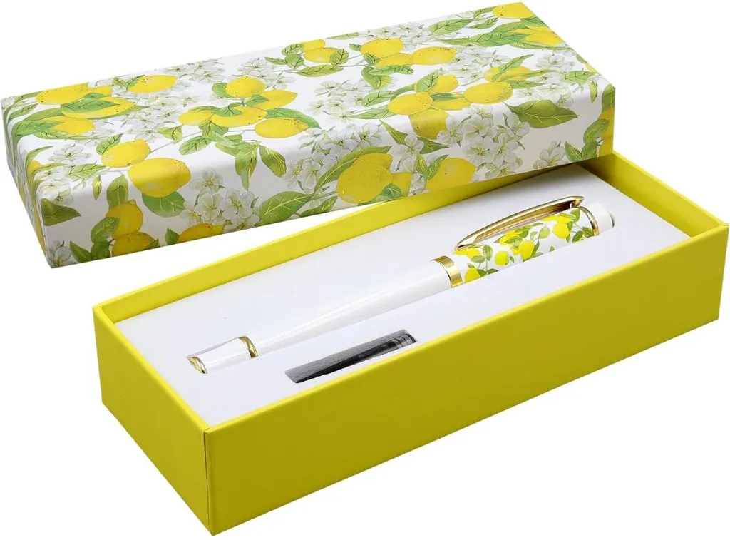 Stylo plume de collection Amalfi Lemons pour écriture manuscrite
