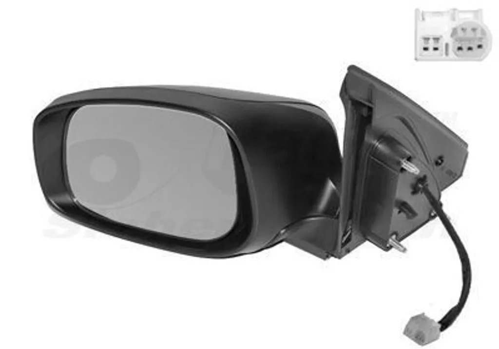 Miroir extérieur HAGUS 5222807 VAN Wezel adaptable Suzuki haute visibilité