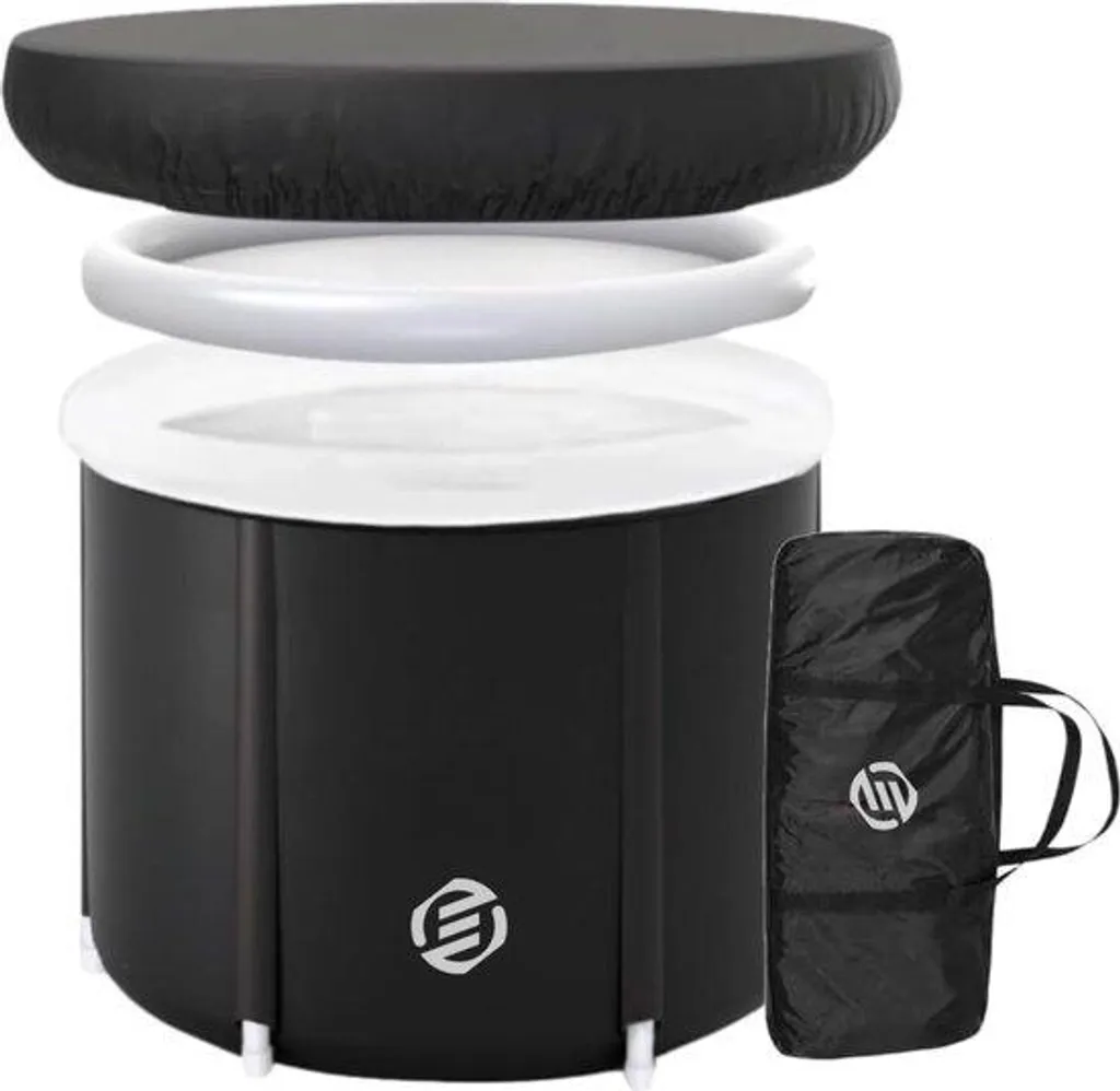 Bain glacé portable isotherme méthode Wim Hof avec couvercle thermique