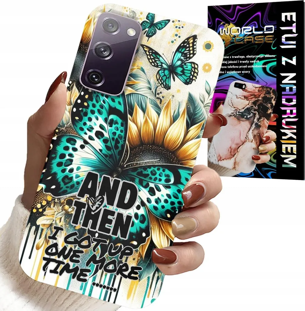 Must-Have Cover Samsung S20 FE: And Then I Got Up Style + Film