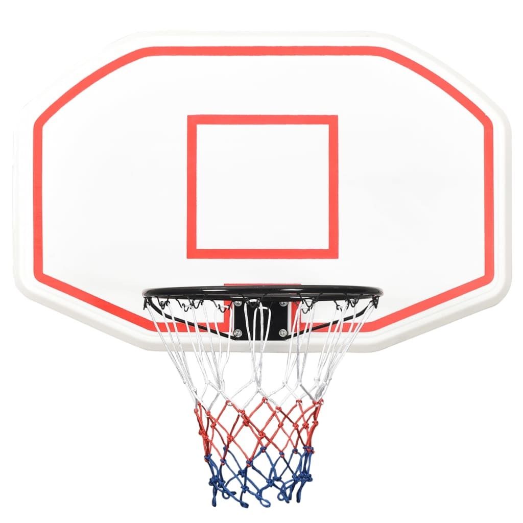 "WINTER SALE" Basketballkorb Weiß 109x71x3 cm Polyethylen - Funsportartikel NEU9518006